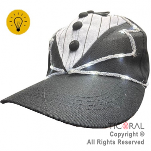 SOMBRERO GORRA NOVIO LUMINOSO x 1